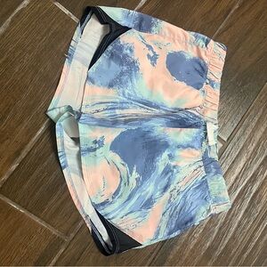Abercrombie Kids Blue and Pink Athletic Shorts